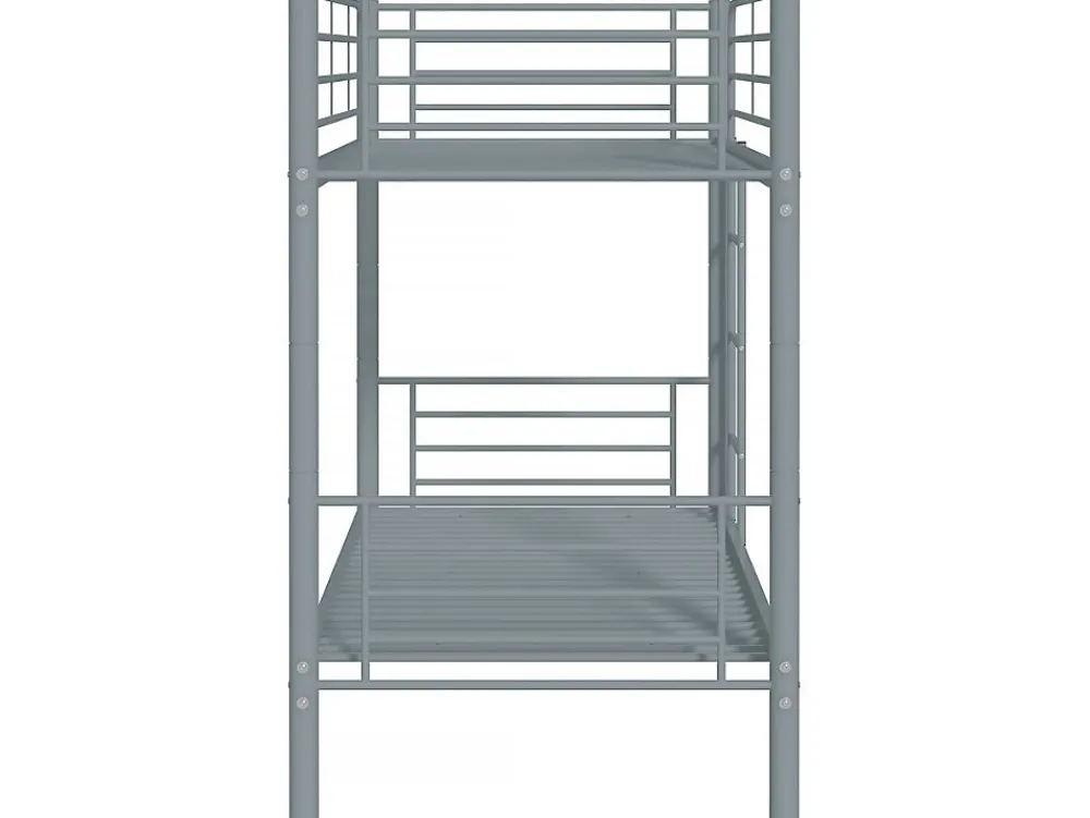 Lit superposé "ADAM" - 90 x 190 cm - Métal - Gris>Habitat Et Jardin Hot