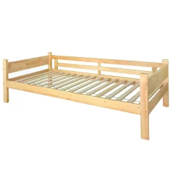 Simple Life Lit superposé enfant, 2 lits simples, cadre pin massif, montage facile, naturel, 90x200 cm*Enfant Lit Enfant