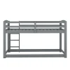 Lit Superposé Enfant 90X200Cm Pin Gris>Blackcolors Outlet