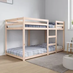 Lit superposé sans matelas 90x190 cm bois de pin massif>Vidaxl Best