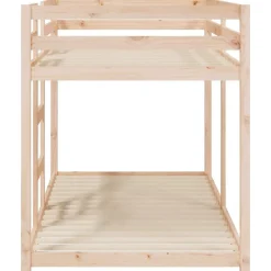 Lit superposé sans matelas 90x190 cm bois de pin massif><noscript><img width=