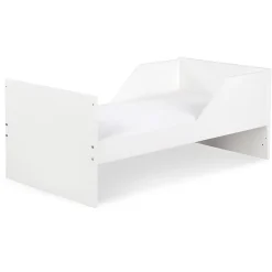 Monmobilierdesign Lit évolutif Bébé Convertible En Lit Enfant Blanc 140x70* Lit Coffre