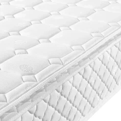 Redom Lit 90x200 cm avec tête de lit rembourrée en lin gris, sommier à lattes inclus et pieds noirs, design sobre* Lit Simple
