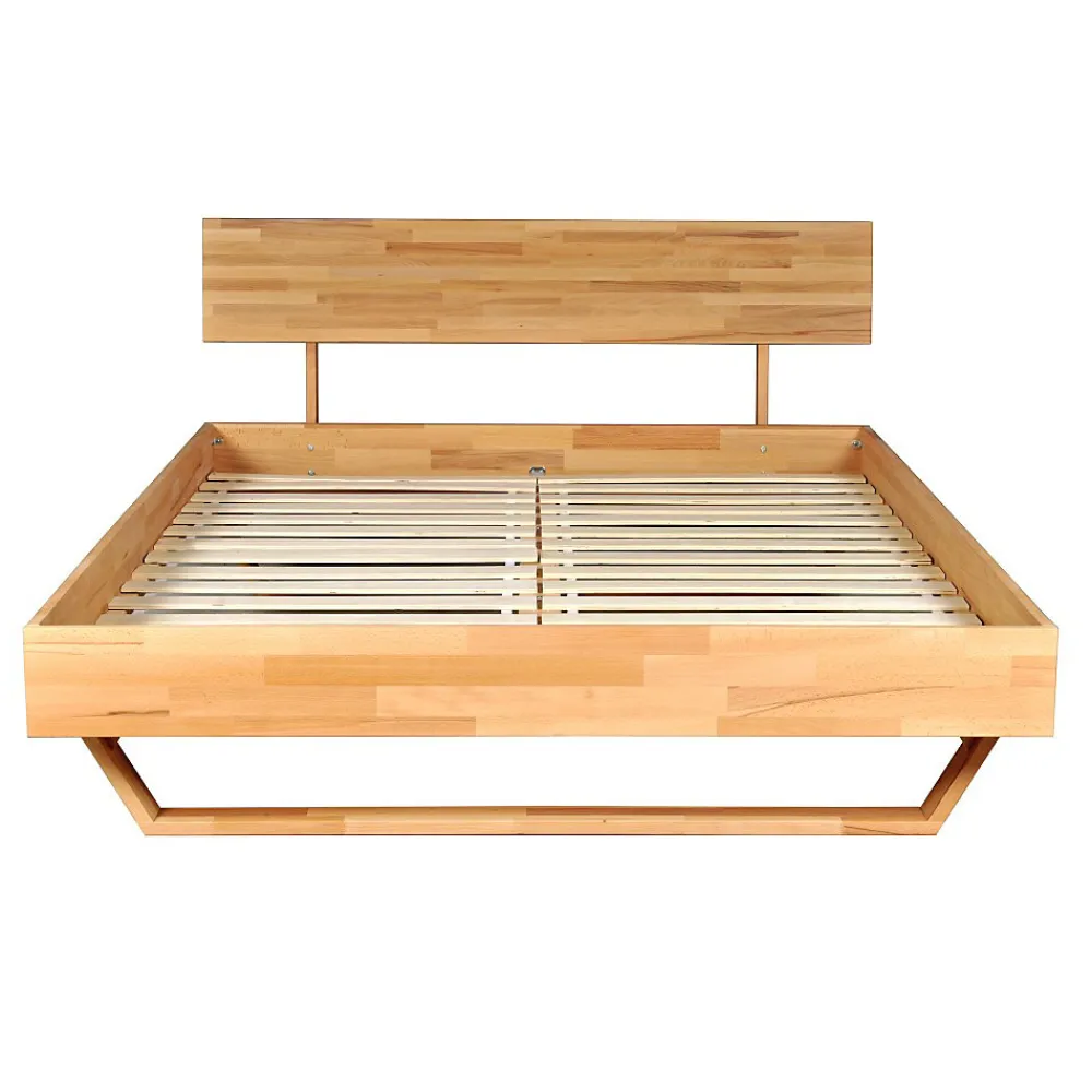 Lit 160x200 cm TAO + Sommier / Hêtre massif huilé>Weber Industries Outlet