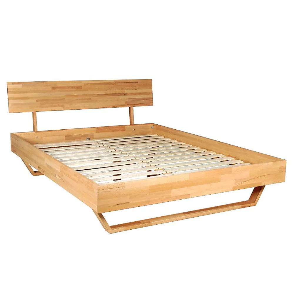 Lit 160x200 cm TAO + Sommier / Hêtre massif huilé>Weber Industries Outlet