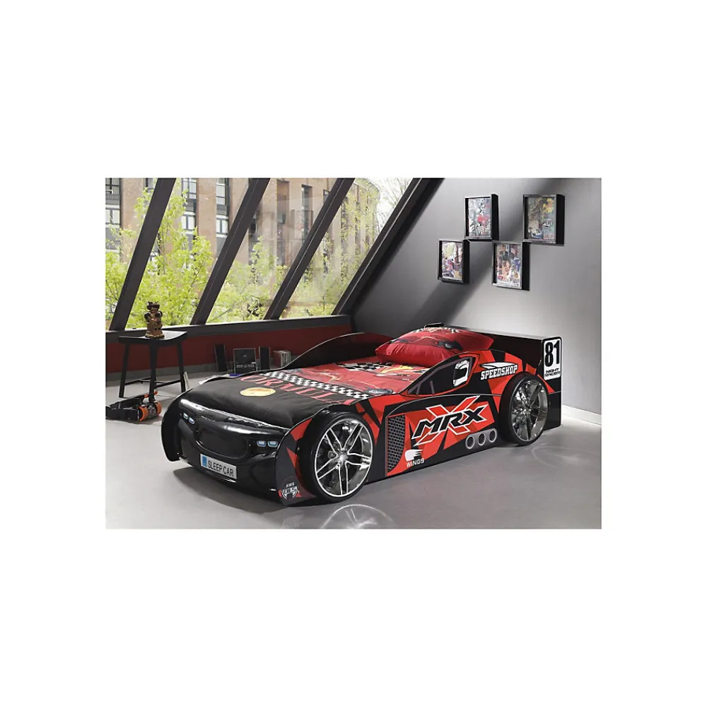Lit 90x200 MRX SleepCar Sommier inclus Vipack Car beds - Noir>Petits-Meubles Sale
