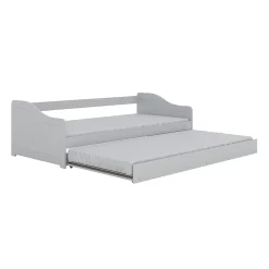 Petits-Meubles Lit 90x200 sommier et tiroir inclus Kocot Kids Allison Blanc* Lit Gigogne