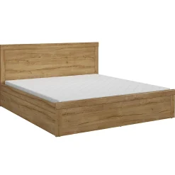 Lit 180x200 sommier et tiroirs inclus Hella Bois>Petits-Meubles Discount