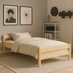 Lit 90x200 sommier inclus Kocot Kids Axel Bois>Petits-Meubles New