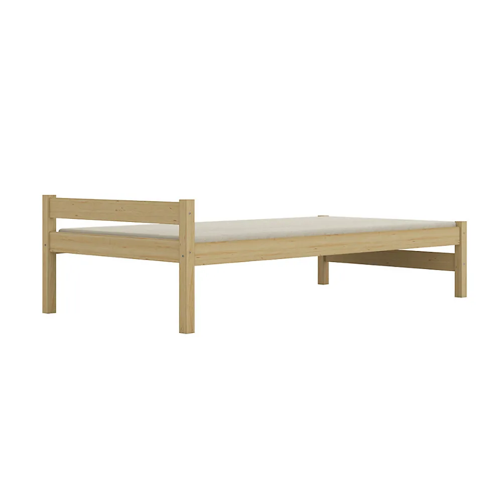 Lit 90x200 sommier inclus Kocot Kids Axel Bois>Petits-Meubles New