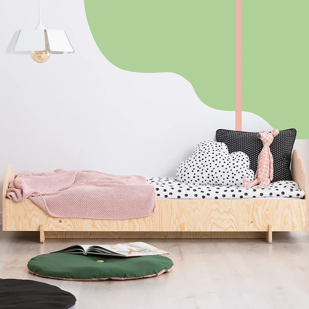 Petits-Meubles Lit 90x190 sommier inclus Louison Bois*Enfant Lit Enfant