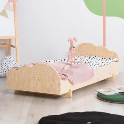 Petits-Meubles Lit 90x190 sommier inclus Louison Bois*Enfant Lit Enfant