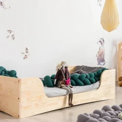 Petits-Meubles Lit 90x190 sommier inclus Noelie Bois*Enfant Lit Enfant