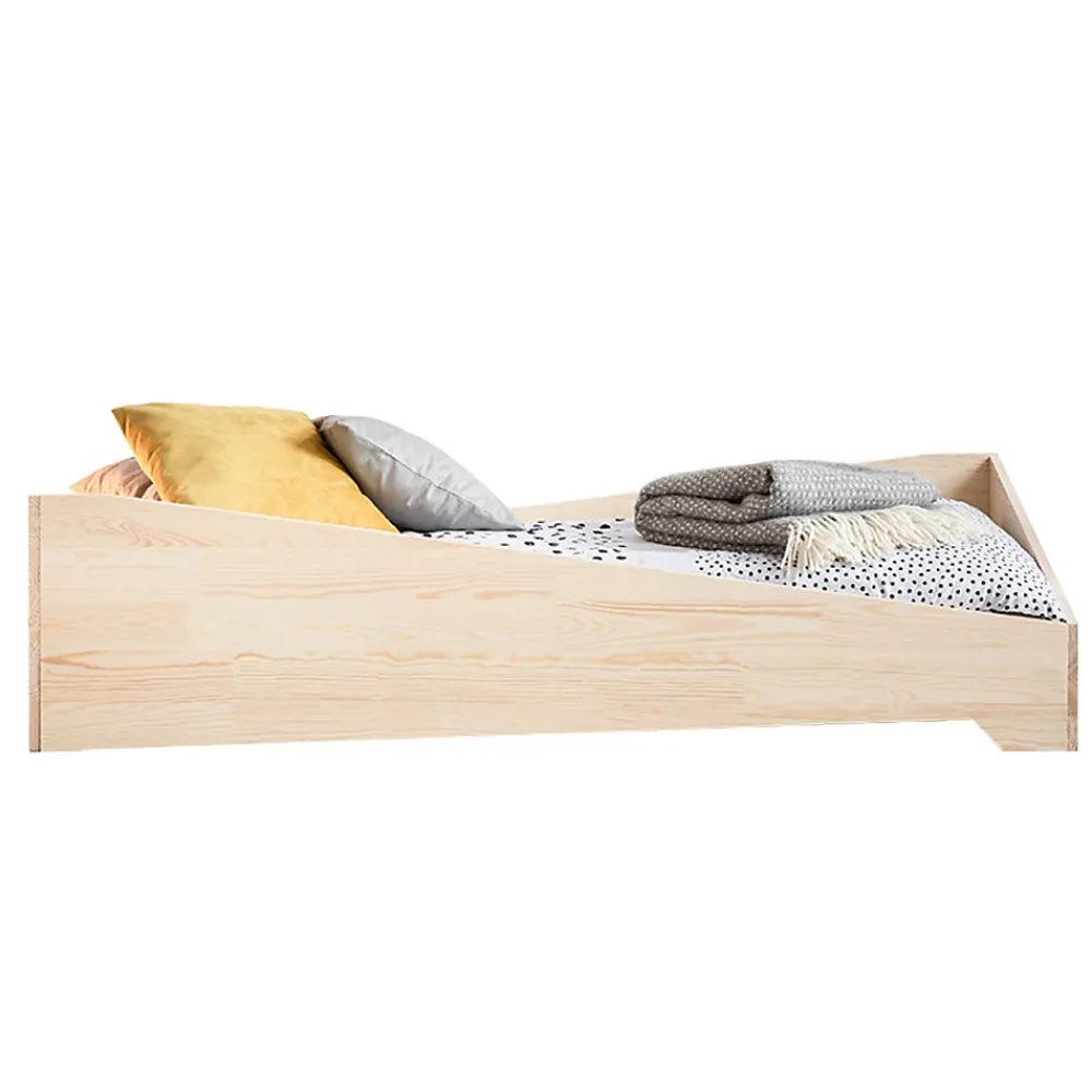 Lit 90x190 sommier inclus Solène Bois>Petits-Meubles Online