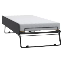 Lit 90x200cm avec lit gigogne Vox Young User Noir><noscript><img width=