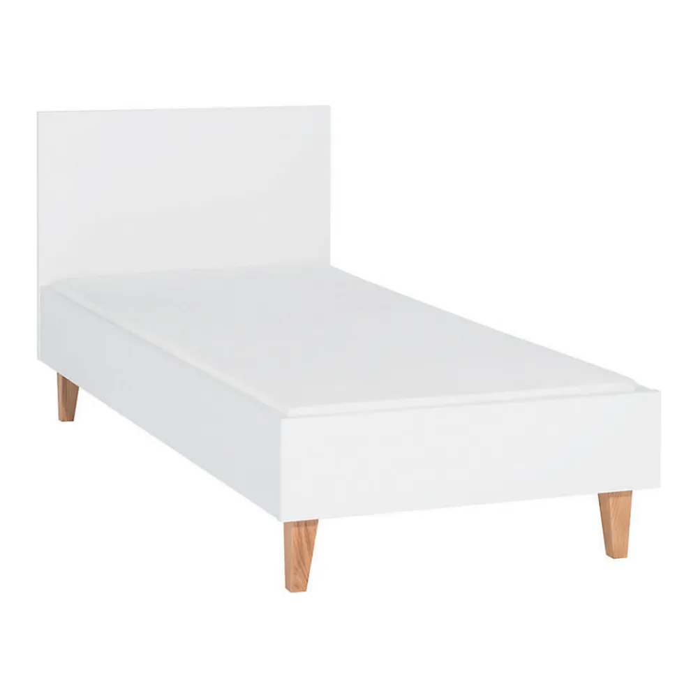 Lit 90x200cm Vox Concept Blanc>Petits-Meubles Outlet