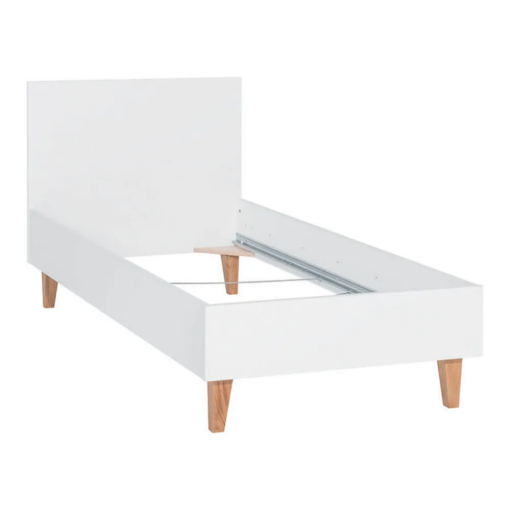 Lit 90x200cm Vox Concept Blanc>Petits-Meubles Outlet