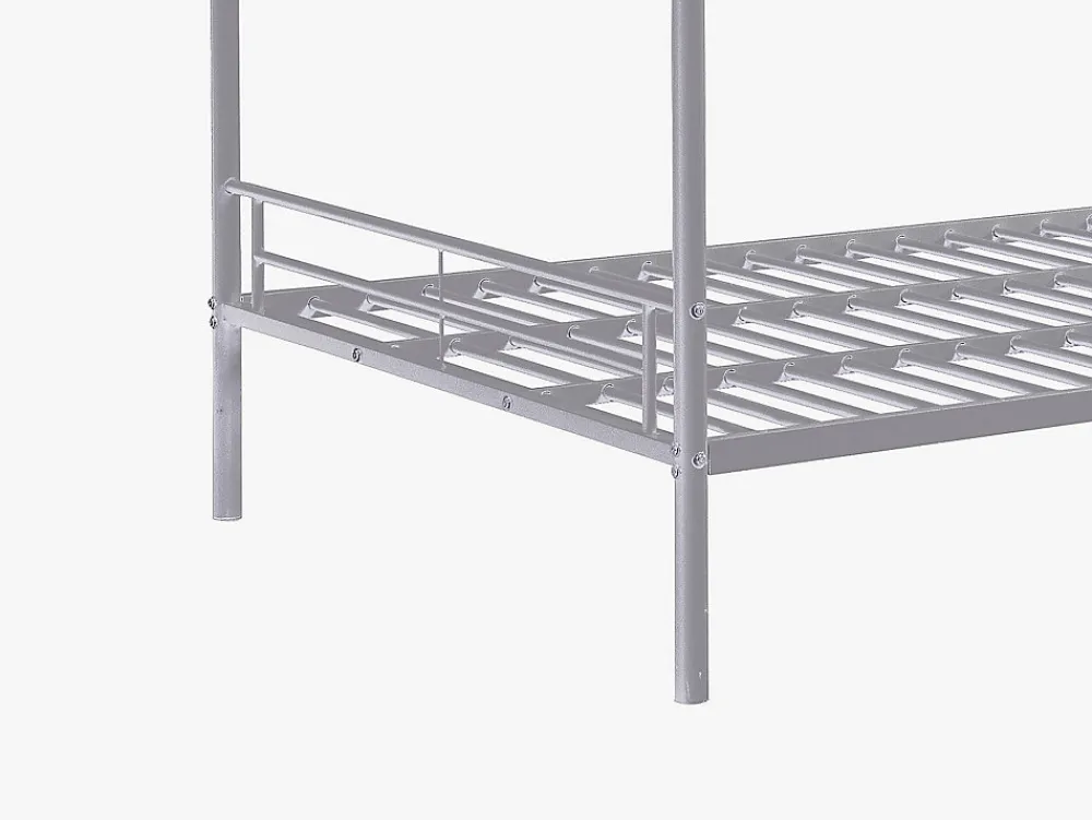 Lits superposés - 2 x 120 x 190 cm - Argent - DUOTIS>Vente-unique Online