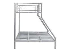 Lits superposés ELEVATIO IV - 90 et 140 x 190 cm - Acier - Argent><noscript><img width=