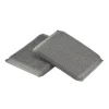 Lot 2 éponges à récurer gris argenté L.13 x l.2 x ep.9 cm* Eponge