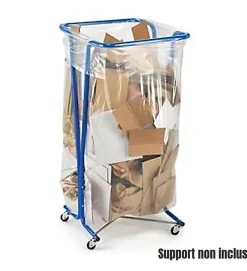 Lot 500 sacs poubelle à déchet Rouleaux de 20L 30L 50L 100L 110L 130L Litres Taille - 110L-TRANSP><noscript><img width=