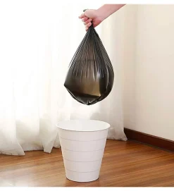 Lot 500 sacs poubelle à déchet Rouleaux de 20L 30L 50L 100L 110L 130L Litres Taille - 20L-NOIR><noscript><img width=