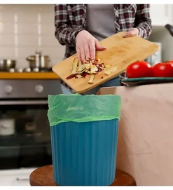 Pro Et Discount Lot 500 sacs poubelle à déchet Rouleaux de 20L 30L 50L 100L 110L 130L Litres Taille - 30L-VERT* Sac Poubelle
