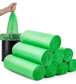 Pro Et Discount Lot 500 sacs poubelle à déchet Rouleaux de 20L 30L 50L 100L 110L 130L Litres Taille - 30L-VERT* Sac Poubelle