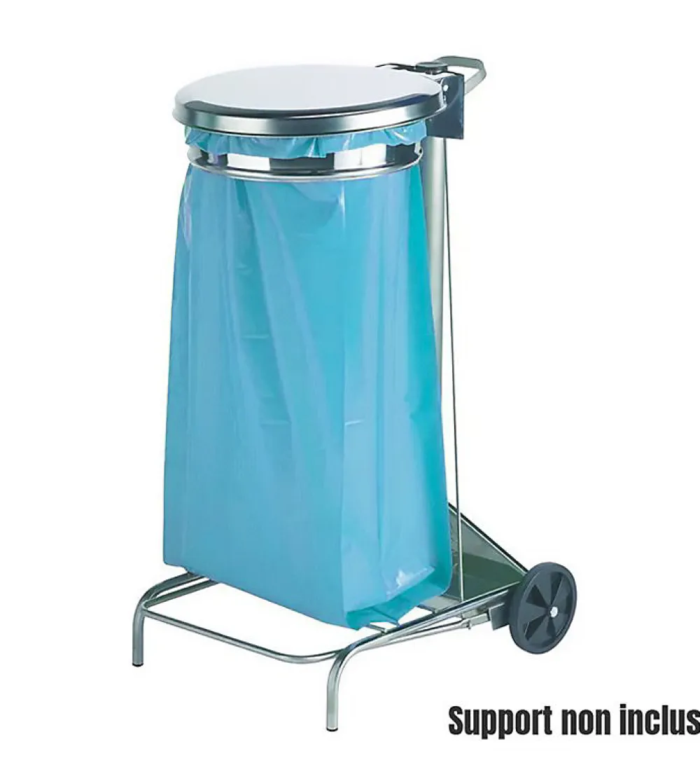 Pro Et Discount Lot 500 sacs poubelle à déchet Rouleaux de 20L 30L 50L 100L 110L 130L Litres Taille - 110L-BLEU* Sac Poubelle