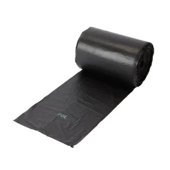 Lot 100 sacs poubelles jetables noir 70 L> Hot