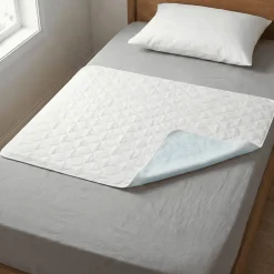 Lot de 2 Alèses Imperméables 90x85 cm - Adulte Sénior - Lavage à 90C - Grande absorption - Oeko-Tex><noscript><img width=