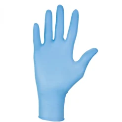 Vivezen Lot de 5 boites de 100 gants en nitrile jetables - non poudrés - Taille XL - Bleu -* Gants De Ménage