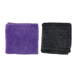 Dunlop Lot de 2 Chiffon Microfibre XL Voiture 36x36cm - Ultra-Absorbant 660gsm, Lavable & Réutilisable, Nettoyage Sec & Humide* Chiffon