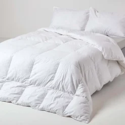 Homescapes Lot de 2 couettes 4 saisons 200 x 200 cm en duvet et plumes de canard 9 + 4.5 Tog -* Couette