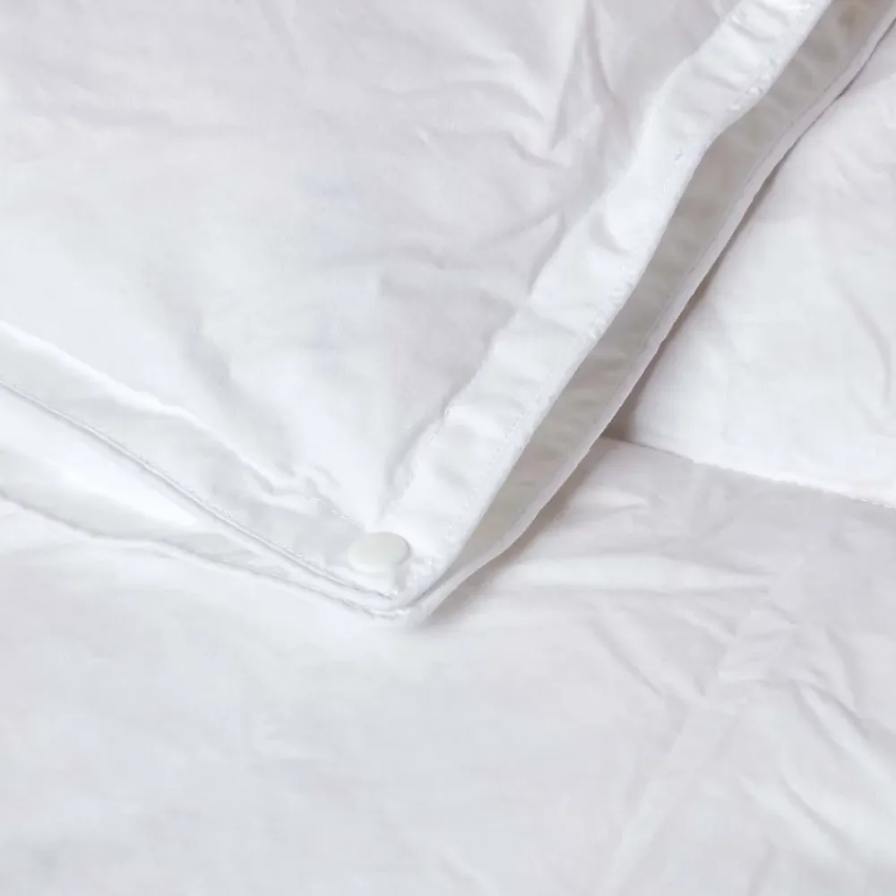 Homescapes Lot de 2 Couettes de Luxe 4 saisons en duvet de canard 9 + 4.5 Tog, 230 x 220 cm -* Couette