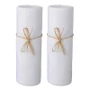 Lot de 2 Draps housse lit bébé 60 x 120 cm / 100% coton / 57 fils/cm² - 1 Blanc + 1 Blanc>Coton Pur New