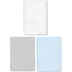 Lot de 3 Draps housses couffin en gaze de coton Uni>Sevira Kids Online