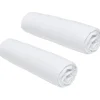 Todays Tools Lot de 2 draps housses TODAY Essential - 90 x 190 cm - 1 personne - 100% Coton - Craie* Drap Housse|Drap Housse