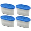 Lot de 4 déshumidificateur pour l'humidité, absorbeur d'humidité 180 gr, capacité 350 ml - L 15 x Profondeur 8.5 x Hauteur 8.5 cm>Juanio Sale