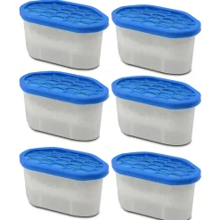 Juanio Lot de 6 déshumidificateur pour l'humidité, absorbeur d'humidité 180 gr, capacité 350 ml - L 15 x Profondeur 8.5 x Hauteur 8.5 cm* Déshumidificateur D'Air