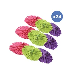 Lot de 24 franges bandelettes à serpillière en microfibre>MSV Clearance
