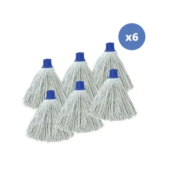 Lot de 6 franges en coton écru 220g>MSV Best