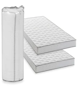 Lot de 2 matelas - 90 x 190 cm - Mousse - 14 cm - 5 zones de confort - - Hahtuva>Deko Dream Sale