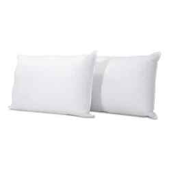 Bellecour Lot de 2 oreillers Alaska 50x70 cm Fibres creuses polyester* Oreiller Ferme