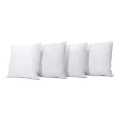 Lot de 4 oreillers Alaska 65x65 cm Fibres creuses polyester>Bellecour Hot
