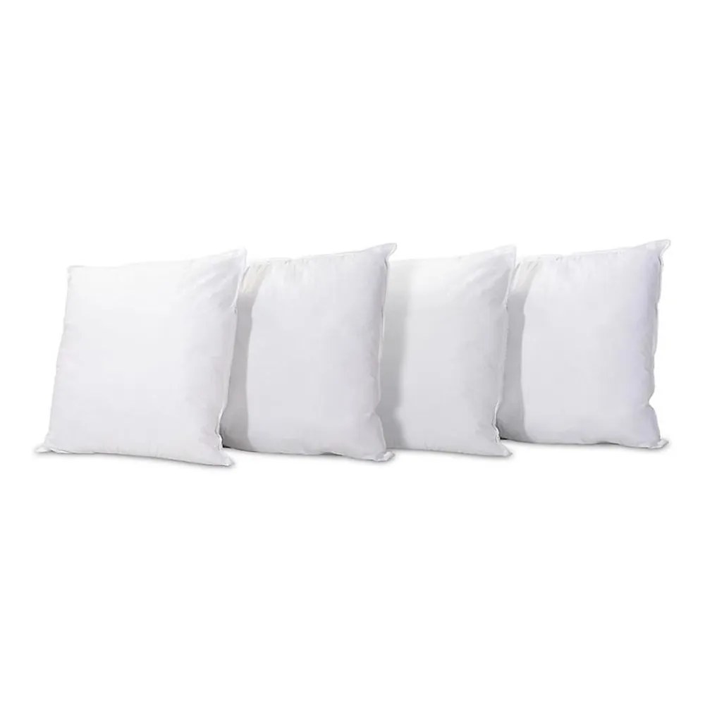 Lot de 4 oreillers Alaska 65x65 cm Fibres creuses polyester>Bellecour Hot