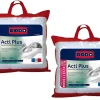 Dodo Lot de 2 oreillers anti allergies - 65x65 cm - ACTI PLUS II* Oreiller Mémoire De Forme