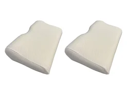 Lot de 2 oreillers - maintien parfait tête - indéformable - L. 52 x H.32 cm - PERFECT POSITION>Dodo Outlet