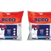 Lot de 2 oreillers toucher peau de pêche - 60 x 60 cm - DOUX DUO>Dodo Best