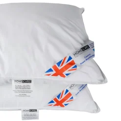 Homescapes Lot de 2 oreillers en microfibre, 50 x 75 cm -* Oreiller Ferme